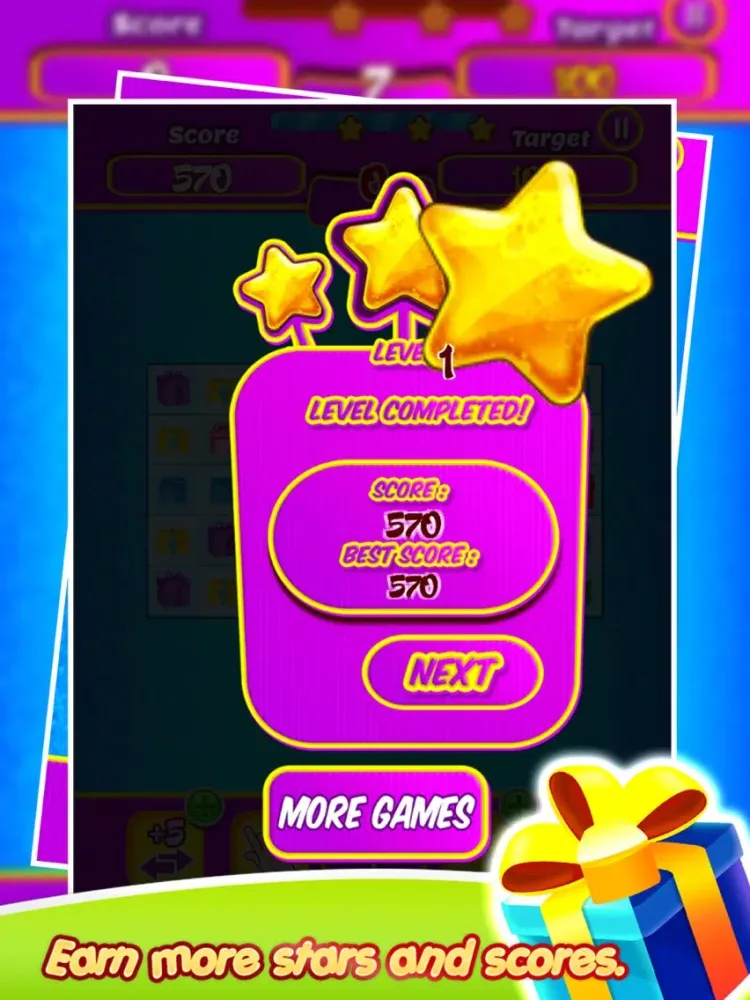 تصاویر Gift Crush - Unique Experience with Gift Hamper Match iPad 