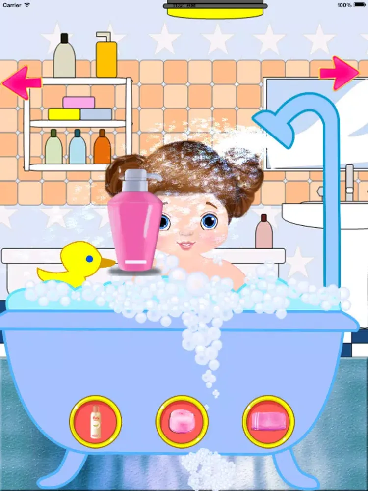 تصاویر my baby princess care - newborn salon games for little girl kids iPad 