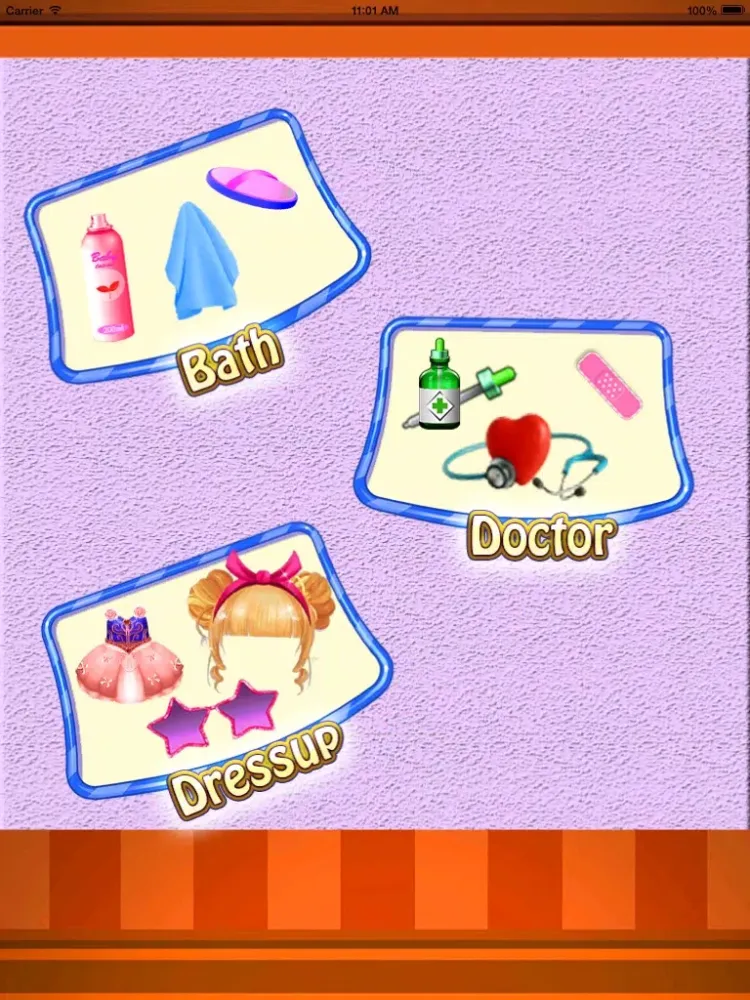 تصاویر my baby princess care - newborn salon games for little girl kids iPad 