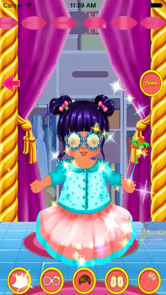تصاویر my baby princess care - newborn salon games for little girl kids