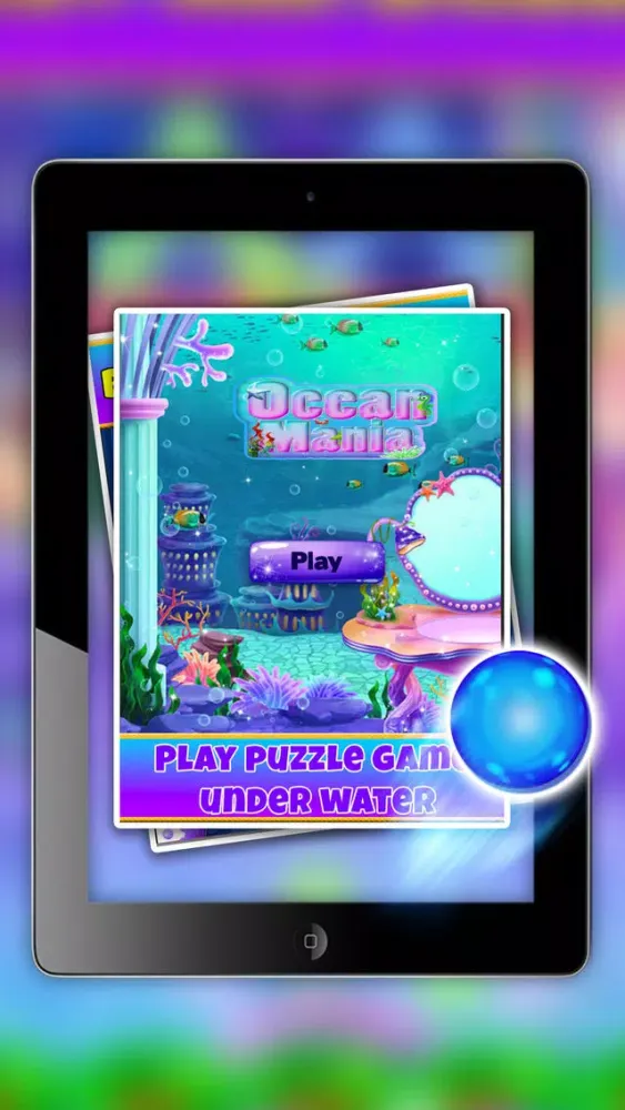 Ocean Mania Bubble Pop Mania - Double Blaze Blitz and Bust Ekran Görüntüleri