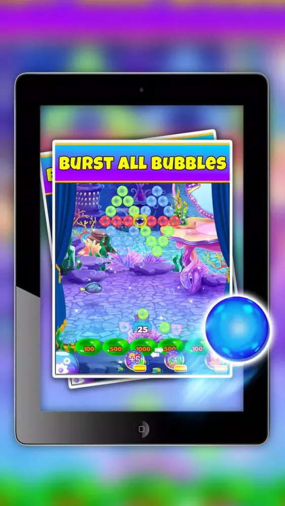 Ocean Mania Bubble Pop Mania - Double Blaze Blitz and Bust Ekran Görüntüleri