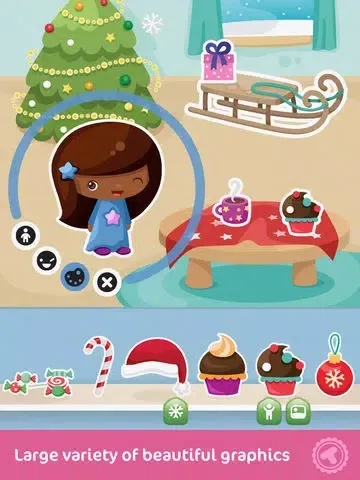 Toonia Cardcreator: Holidays - Christmas and New Year’s Greeting Cards for Kids iPad  Screenshots