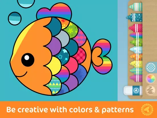 Captures d'écran de Toonia Colorbook - Educational Coloring Game for Kids & Toddlers iPad 