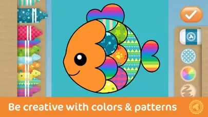 Captures d'écran de Toonia Colorbook - Educational Coloring Game for Kids & Toddlers