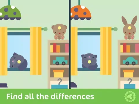 Toonia Differences - Find The Hidden Difference Between Two Pictures in Fun Educational Game for Kids & Parents iPad  स्क्रीनशॉट