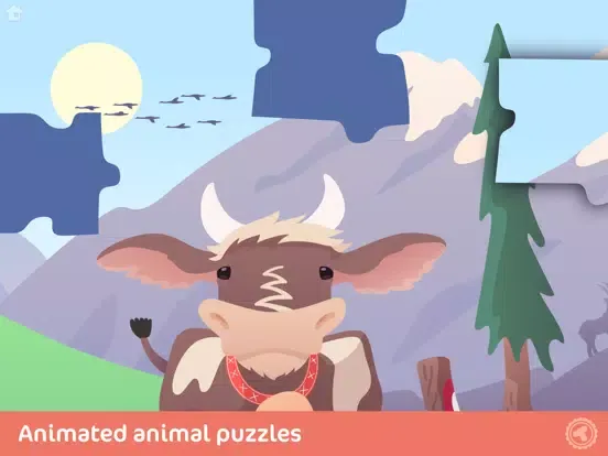 Toonia Puzzle - Animal Jigsaw Puzzle Game for Kids iPad  スクリーンショット