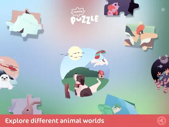 Toonia Puzzle - Animal Jigsaw Puzzle Game for Kids iPad  スクリーンショット