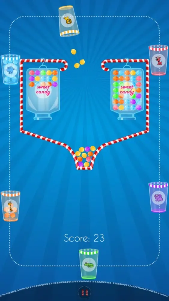 100 Candy. Catch and Save The Balls Free Screenshots