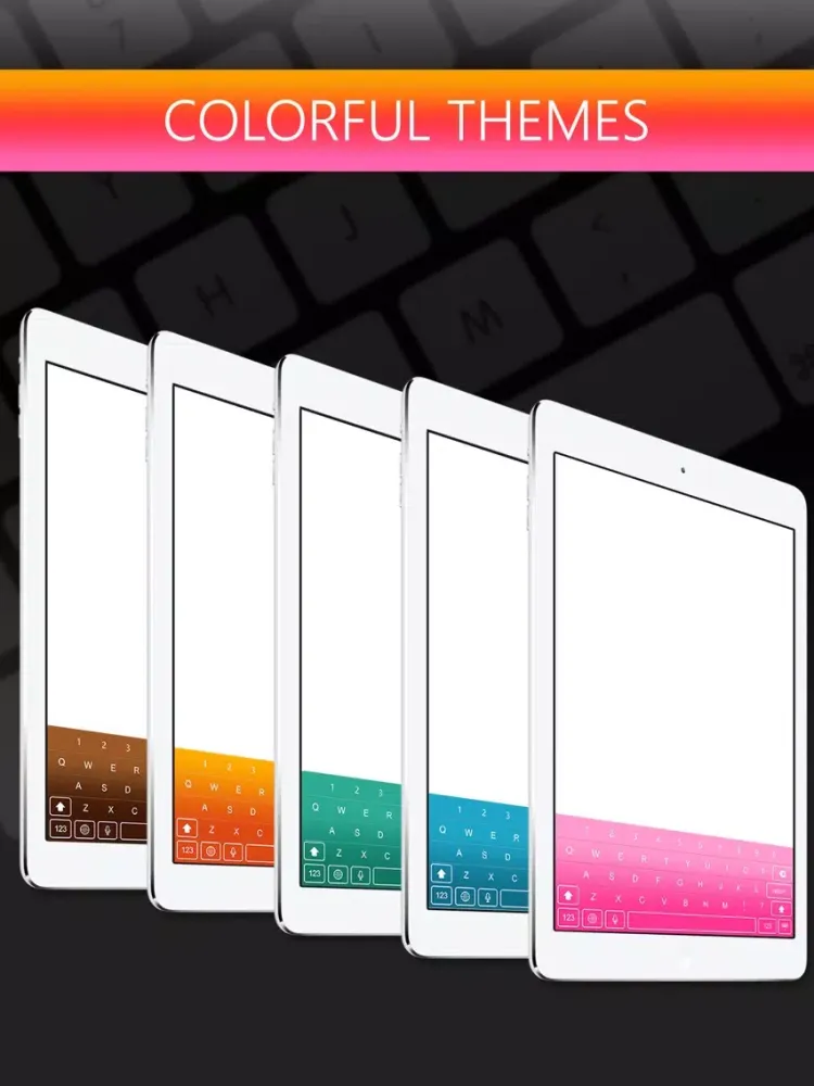 Ảnh chụp màn hình của 5 Row Keyboards : Keyboard++ iPad 