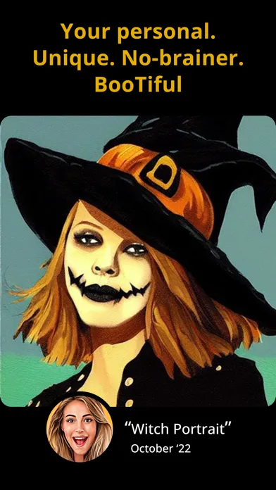 Tangkapan layar ArtBot.AI your Halloween Vibe
