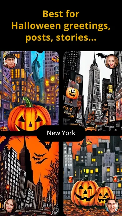 Tangkapan layar ArtBot.AI your Halloween Vibe