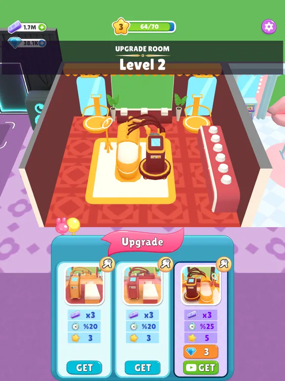 ภาพหน้าจอของ Perfect Beauty Salon: Glam Up! iPad 