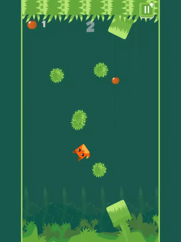 Tangkapan skrin Forest Hopper iPad 