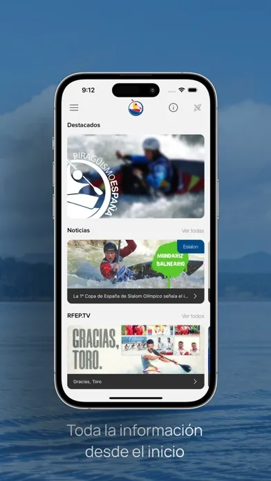 Скриншоты RFEP App