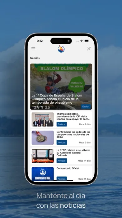 Скриншоты RFEP App