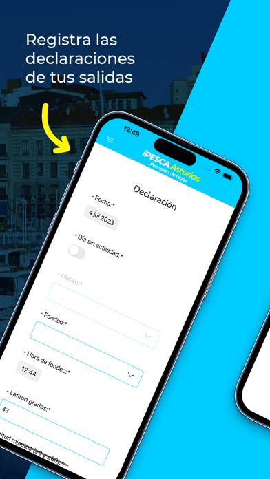 Ảnh chụp màn hình của iPesca Asturias