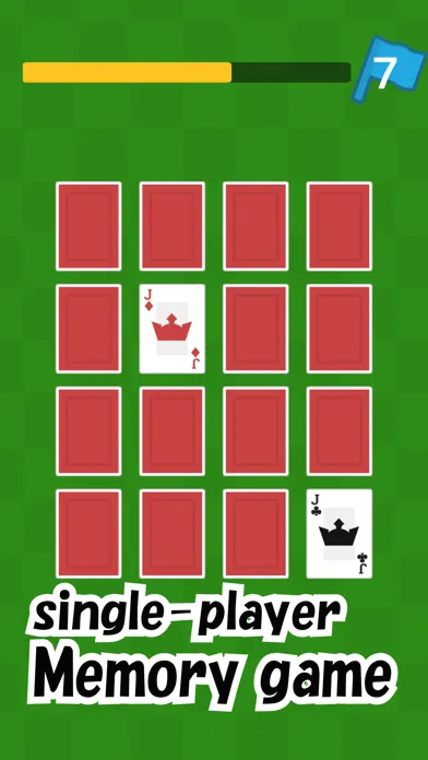 MemoryGame:matching cards 스크린샷