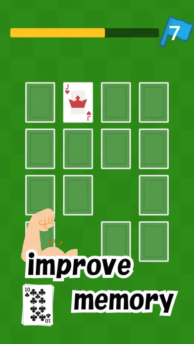 MemoryGame:matching cards 스크린샷