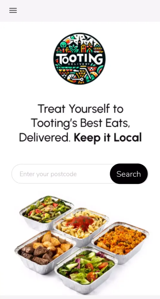 Captures d'écran de Tooting Delivery: Food & more