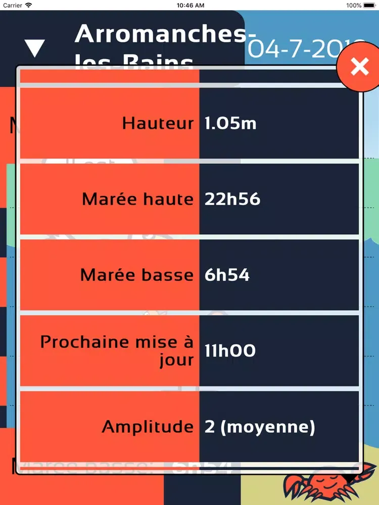 TOP MAREE iPad  Screenshots