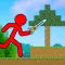 Red Stickman Fighter Adventure