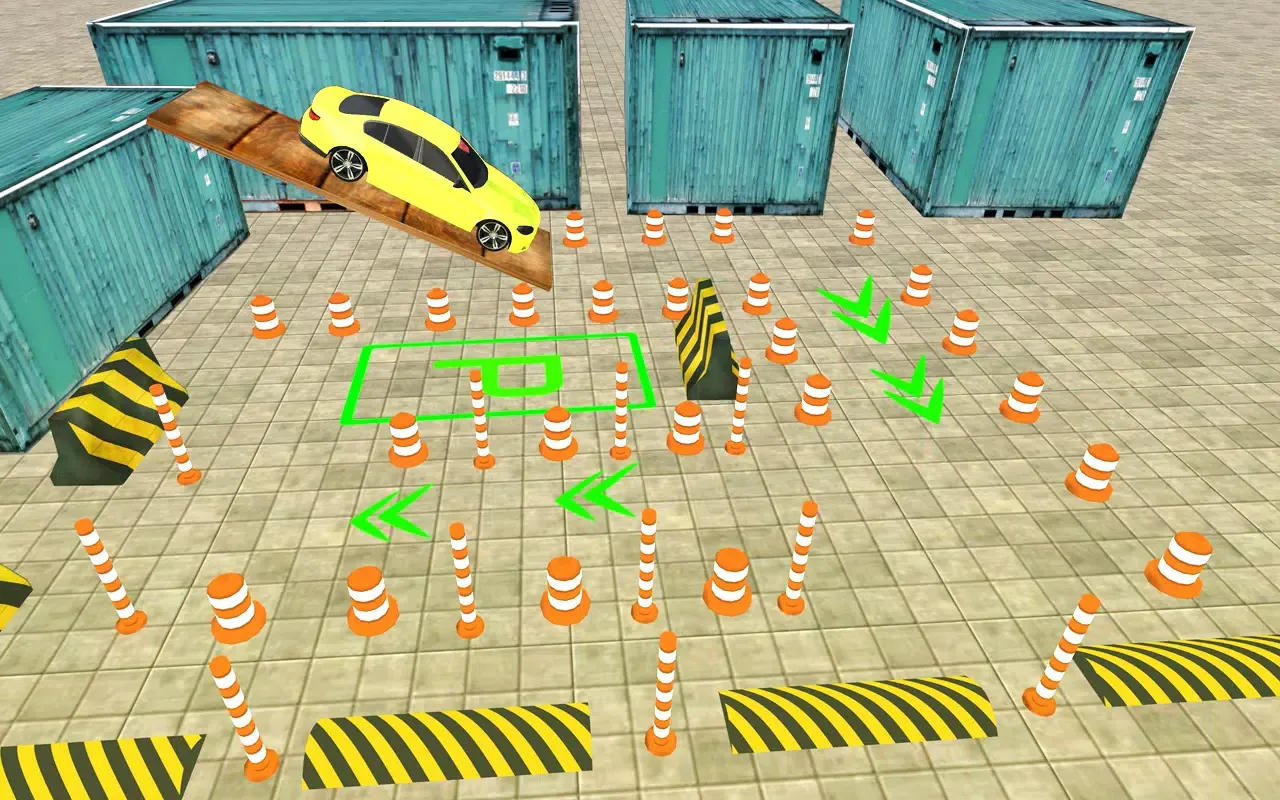 Real Extreme Car Parking : Impossible Drive Track Screenshots