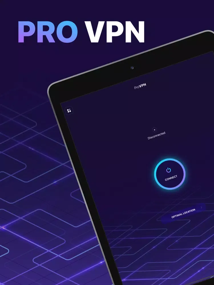 Ảnh chụp màn hình của ProVPN: Proxy VPN Master iPad 
