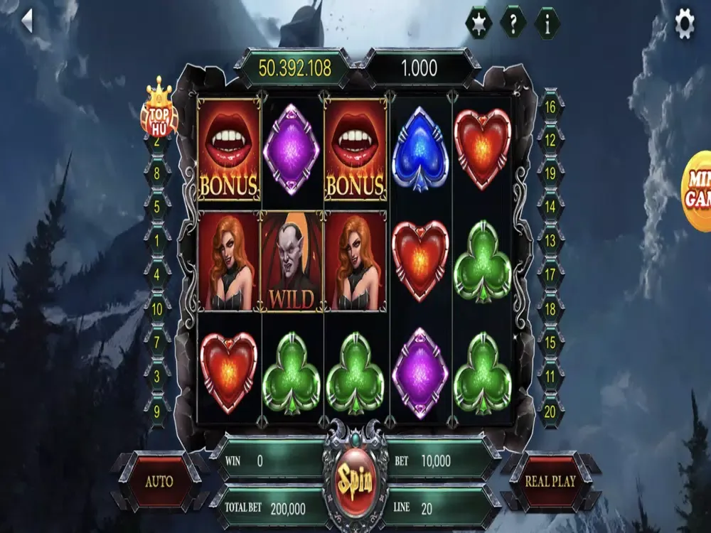 Ảnh chụp màn hình của TopOne Slot Game bai online iPad 