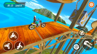 Tangkapan layar Bike Stunts Race Game 3D