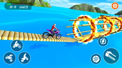 Tangkapan layar Bike Stunts Race Game 3D