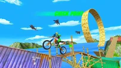 Tangkapan layar Bike Stunts Race Game 3D