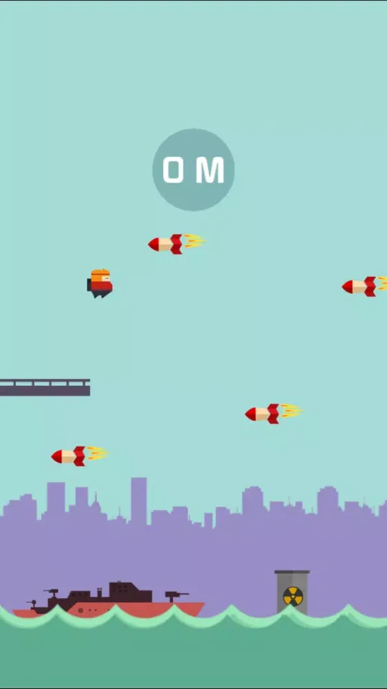 Tangkapan skrin Top Captain Rocket