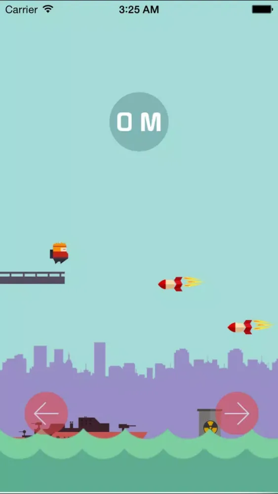 Tangkapan skrin Top Captain Rocket