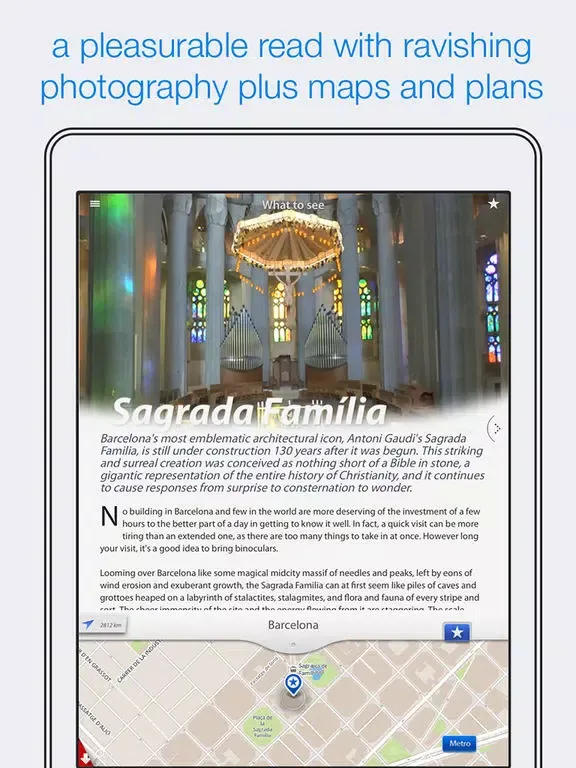 تصاویر Barcelona Guide & Offline Map iPad 
