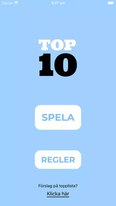 Zrzuty ekranu TOP10