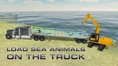 Скриншоты 3D Transporter Truck Sea Animal – Ultimate driving & parking simulator game