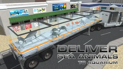 Скриншоты 3D Transporter Truck Sea Animal – Ultimate driving & parking simulator game