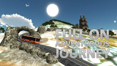 Ảnh chụp màn hình của 3D Offroad Tourist Bus Driver – Extreme driving & parking simulator game