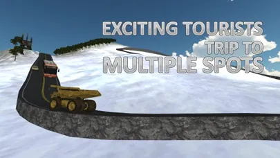 Ảnh chụp màn hình của 3D Offroad Tourist Bus Driver – Extreme driving & parking simulator game