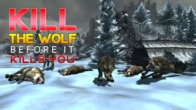Screenshot di Angry Wolf Hunter Simulator – Shoot animals in this sniper simulation game