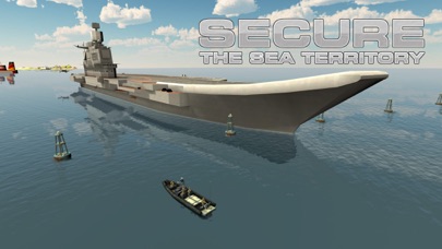 ภาพหน้าจอของ Army Boat Sea Border Patrol – Real mini ship sailing & shooting simulator game