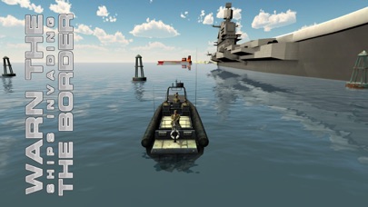 ภาพหน้าจอของ Army Boat Sea Border Patrol – Real mini ship sailing & shooting simulator game