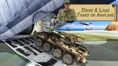 Ảnh chụp màn hình của Army Tank Transport Airplane & Truck Drive Game
