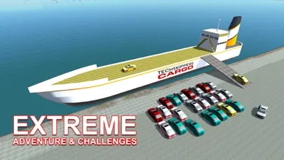 Cargo Ship Car Transporter – Drive truck & sail big boat in this simulator game Screenshots