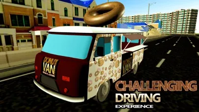 Donut Van Delivery Simulator & Mini Truck Driving Screenshots