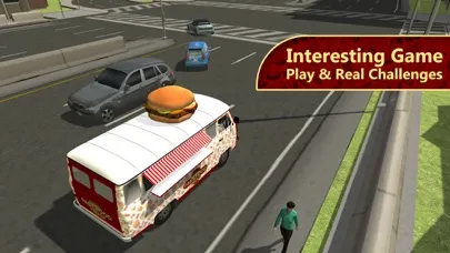 Fast Food Truck Simulator – Semi food lorry driving and parking simulation game Screenshots