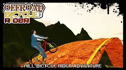 Offroad Bicycle Rider & uphill cycle simulator 3D Ekran Görüntüleri