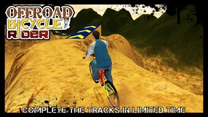 Offroad Bicycle Rider & uphill cycle simulator 3D Ekran Görüntüleri