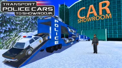 Offroad Police Car Transporter & Truck Steering Screenshots